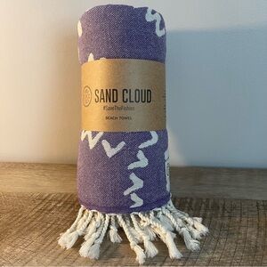Sand Cloud Purple Beach Towel